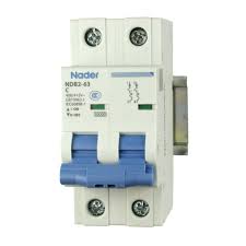 DIN Rail AC Breaker – Double Pole (50A, 63A, 80A, 100A)
