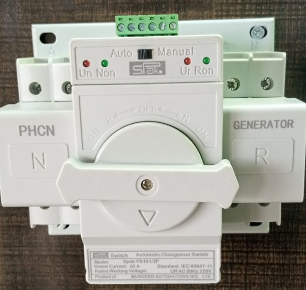 63 Amps - Auto Transfer Switch