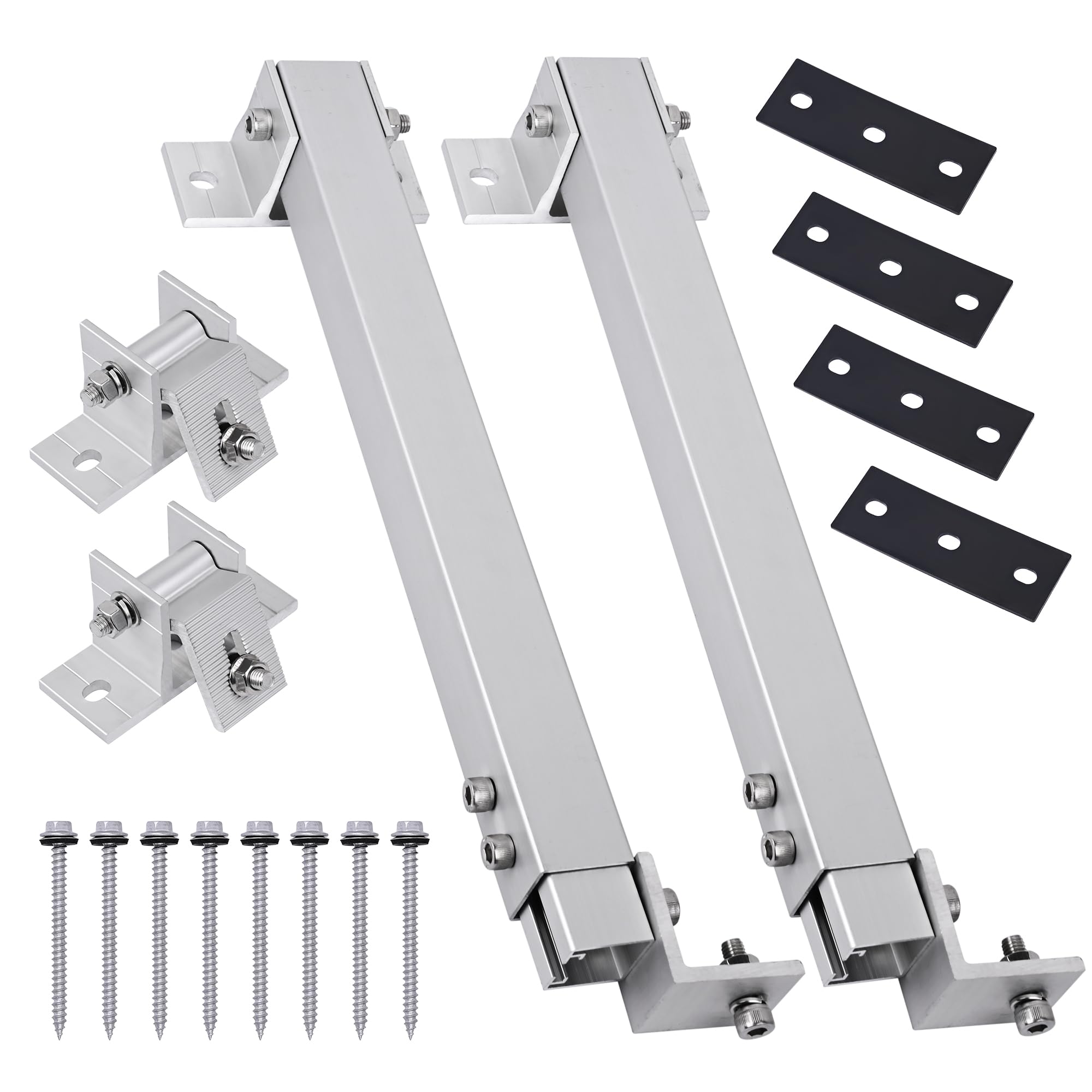 Aluminum Adjustable Back and Front Leg - Rails System