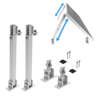 Aluminum Adjustable Back and Front Leg - Rails System - Image 2